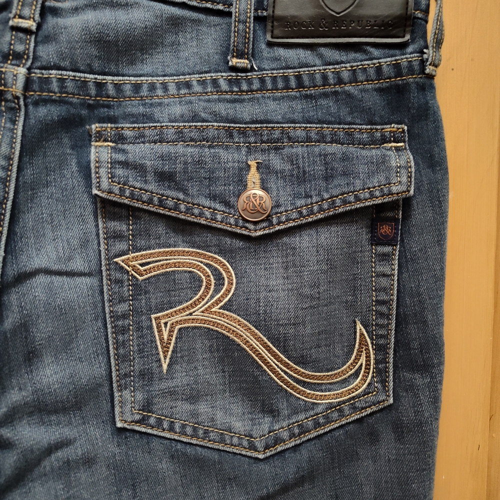 Rock & Republic Men's Blue Jeans